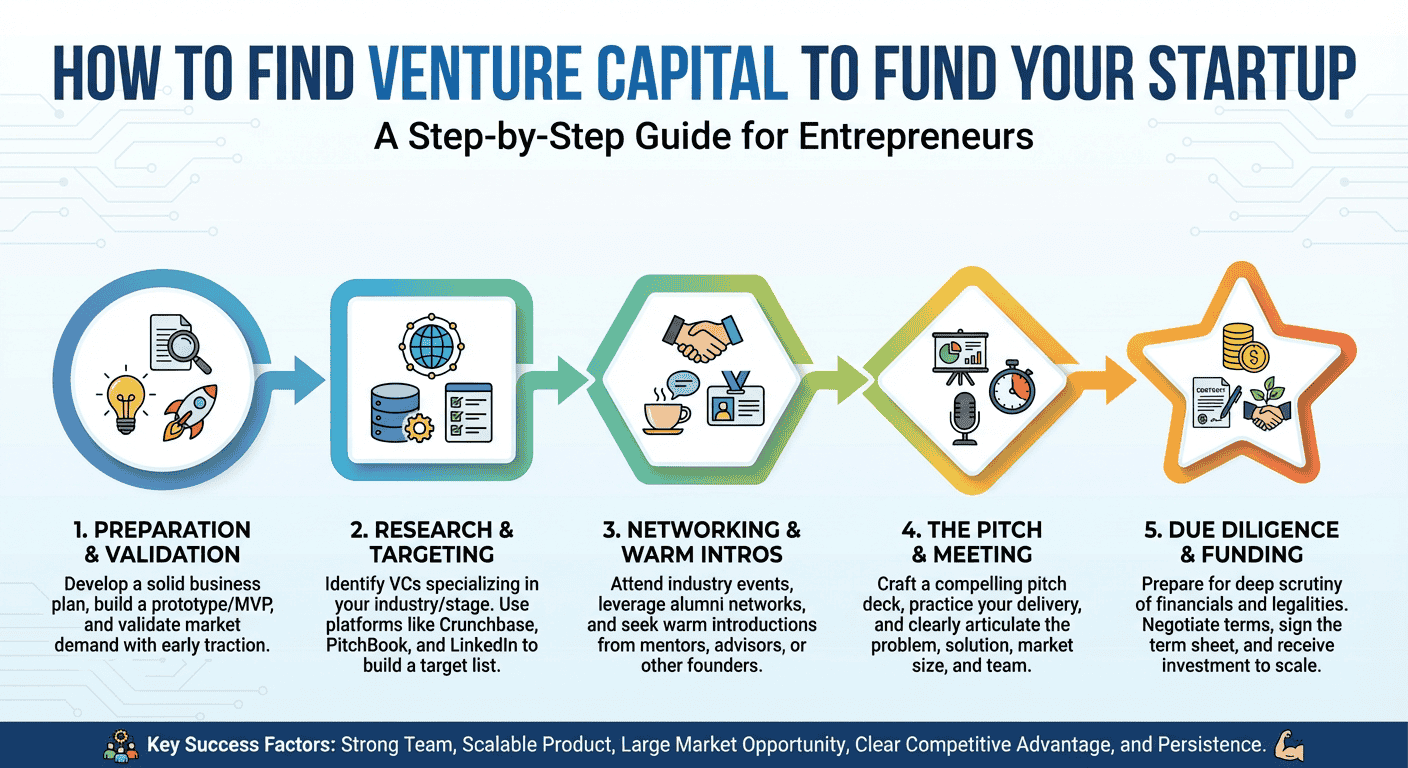 How to Find Venture Capital to Fund Your Startup