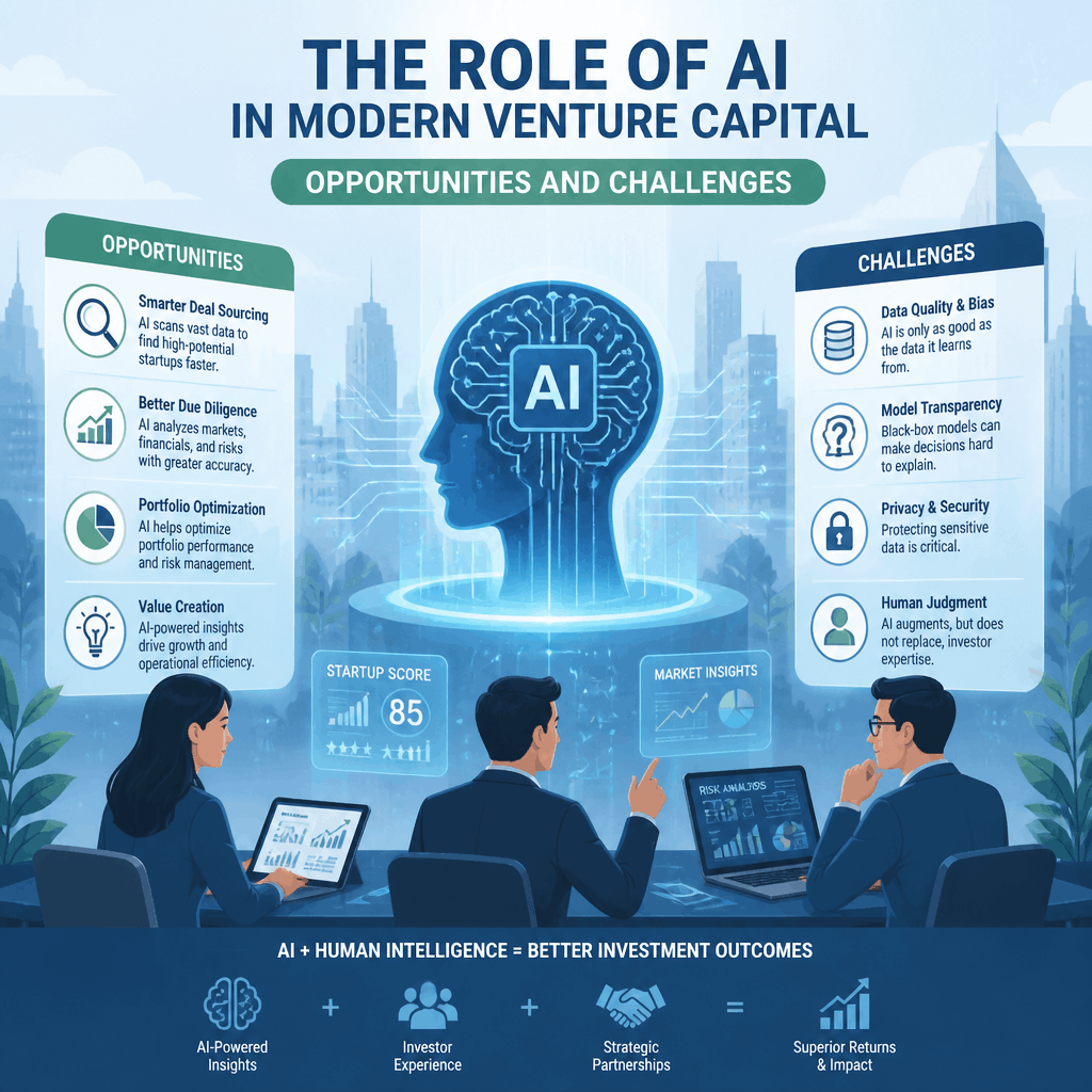 The Role of AI in Modern Venture Capital: Opportunities and Challenges